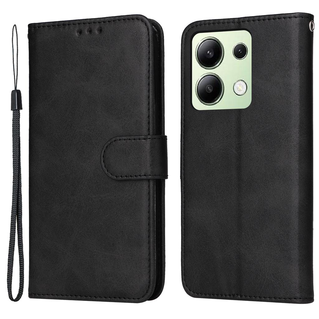 Für Xiaomi Redmi Note 13 4G Hülle PU Leder Abdeckung mit Geldbörse Kartenfächern