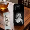 Sängerin M-Madonna Handyhülle Für iPhone 17, 16,15,14,13,12,11 Plus,Pro Max, Andere Weiche Schwarze Abdeckung