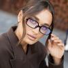 Reading Eyewear Blue Light Elegant Trendy Presbyopic Spectacle Presbyopic Small Rectangle Blocking Fashionable Spectacle Leopard Woman Sexy