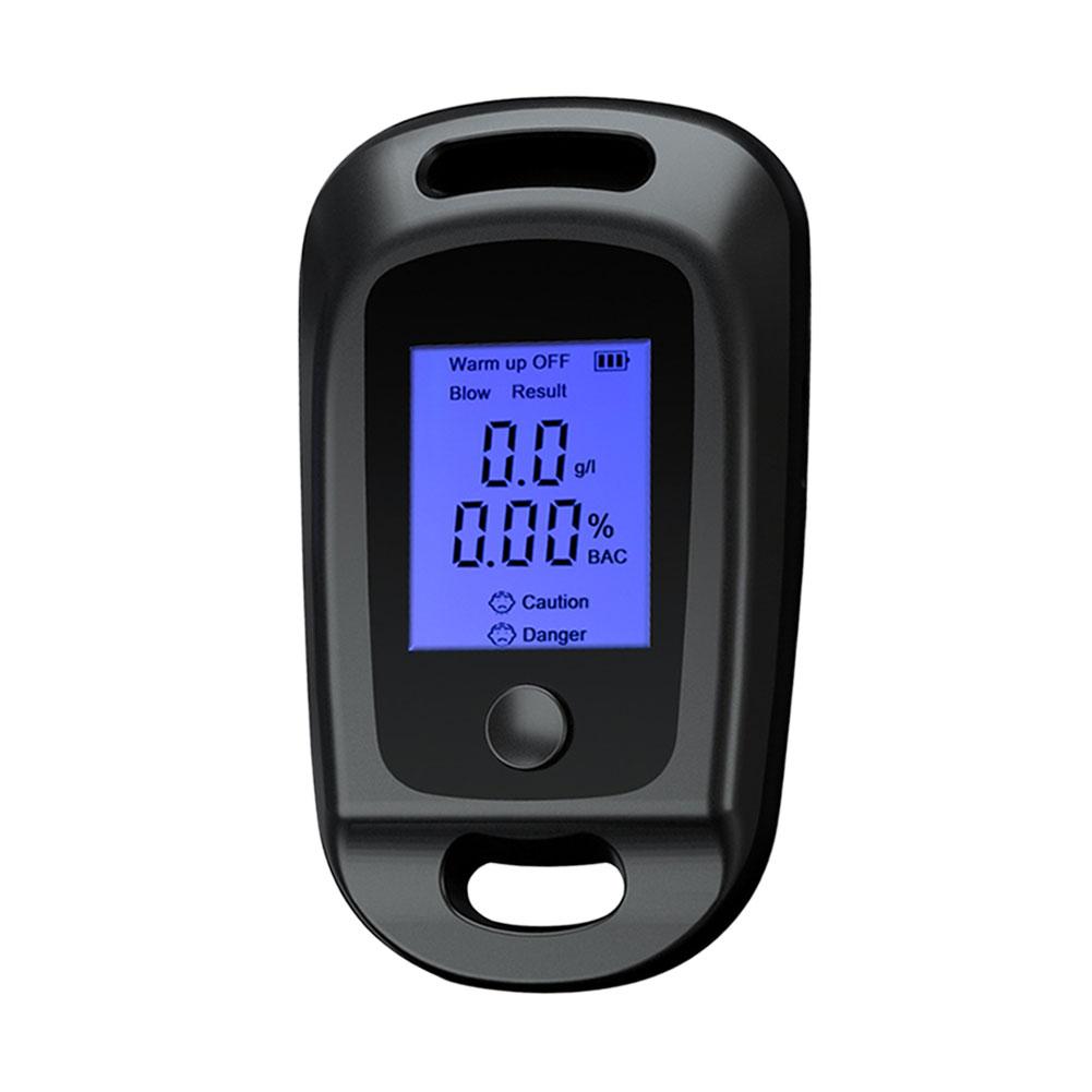 

Handheld Alcohol Analyzer LCD Display Portable Alcohol Tester Professional Digital Alcohol Meter Grade Accuracy for Personal Use чёрный