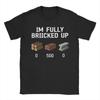 Men I'm Fully Bricked Up 0 999 0 T Shirts Funny Saying Quote Top Tees Summer Y2K Fun Short Sleeve T Shirt O Neck Fashion Tshirt