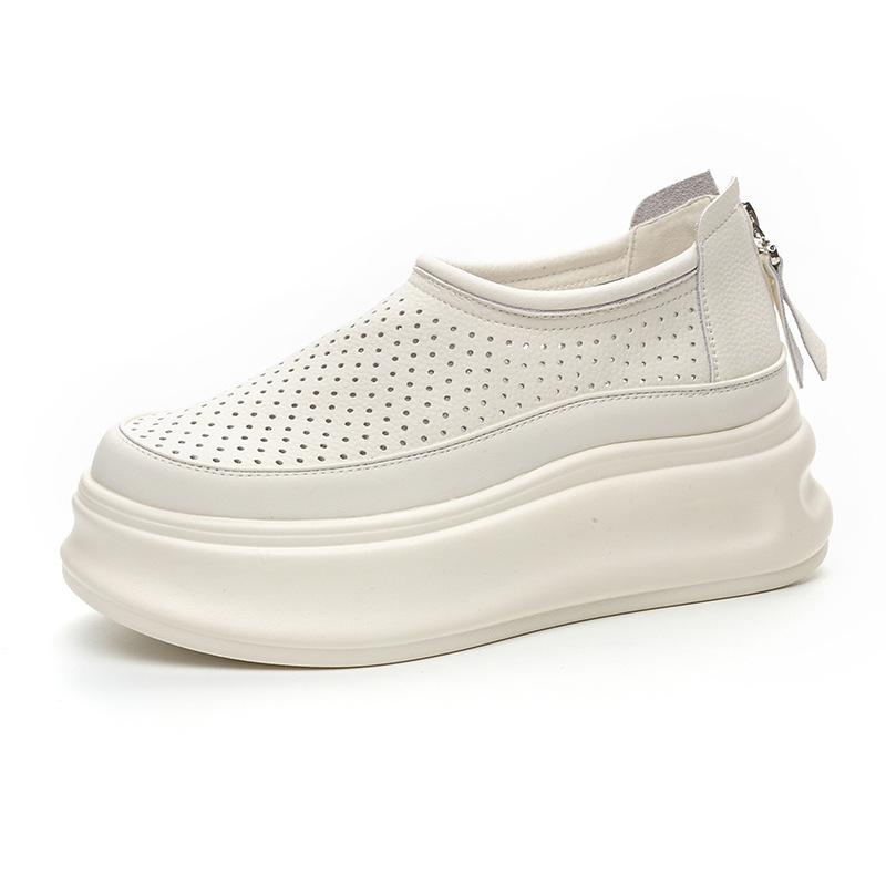 

Мода Лето Новый Стиль Повседневная Женская Обувь на Толстой Подошве Универсальная Легкая Комбинация с Платьями Внутренний Каблук Увеличение 34