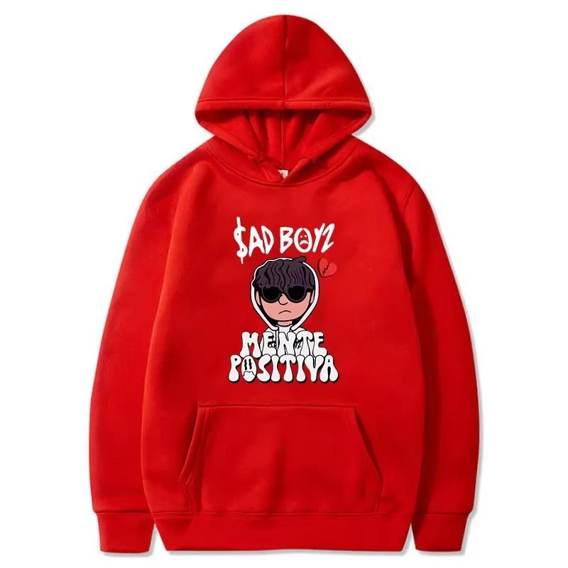 In 2025 sweatshirts hooded boys sad boys Harajuku girls hip-hop music gifts casual loose and comfortable sweatshirts