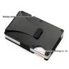 Apple MagSafe Compatible RFID Anti-Theft Metal Wallet with Strong Magnetic Card Holder