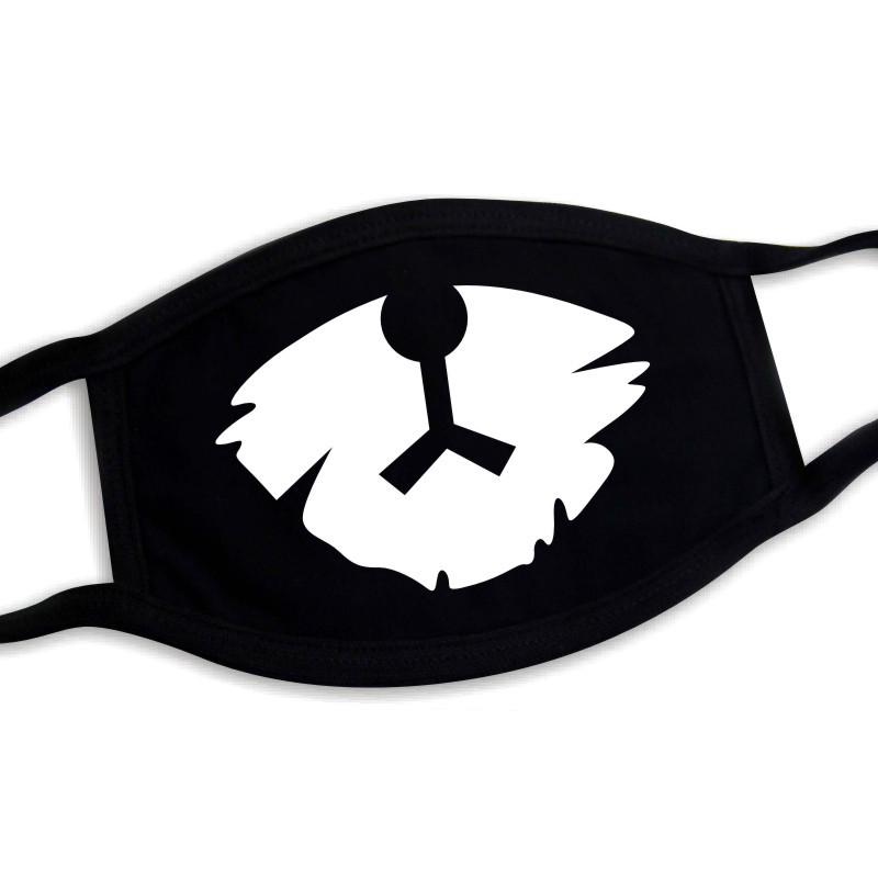 European-American Cute & Funny Halloween Printed Cotton Face Mask for Adults, Dustproof.
