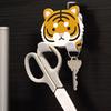 Cartoon Animal Wall Hooks With Multifunctional Storage Box Strong Adhesive Cute Design Flexible Suction Hook
