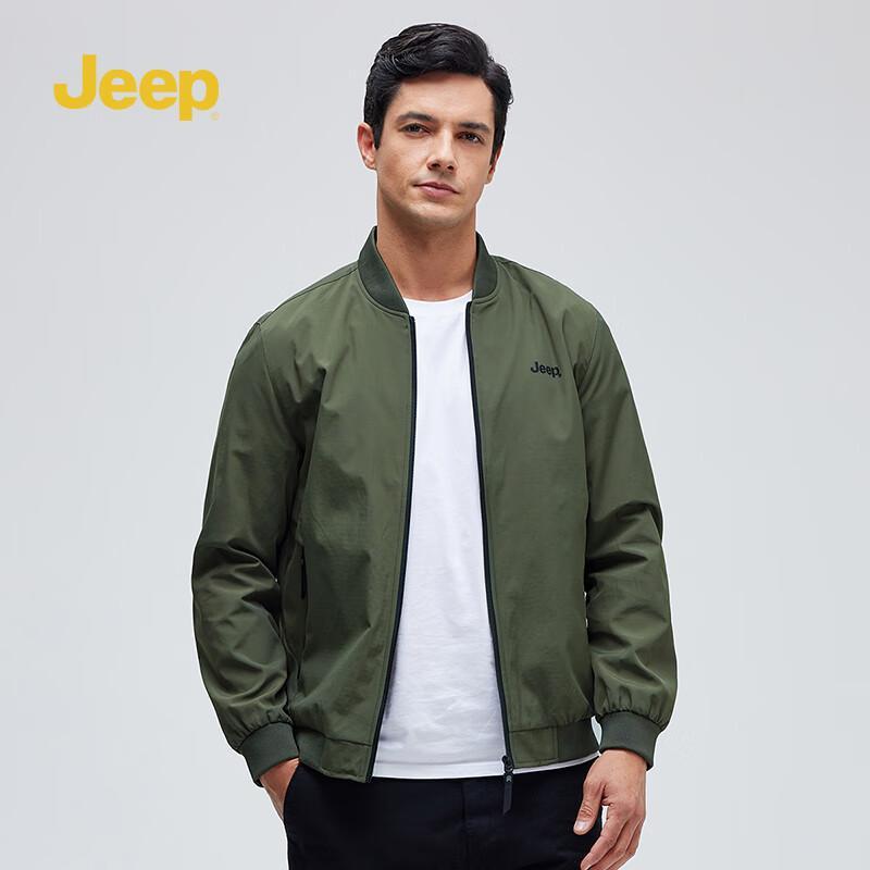 

JEEP P841MWJ365 Men s Baseball Collar Casual Jacket L