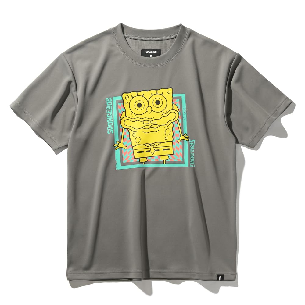 

Spalding Junior SpongeBob SquarePants Checkered Flag Stone T-Shirt, Size 140 (SJT25063S)
