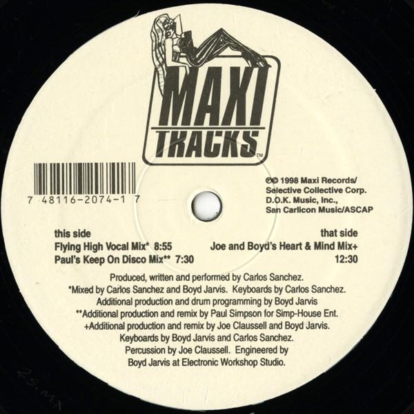 

12inch Record CARLOS SANCHEZ MOVEMENT - Flying High (Got To Keep On) MX2074 Maxi Records 1998 US Dance & Electronica Used
