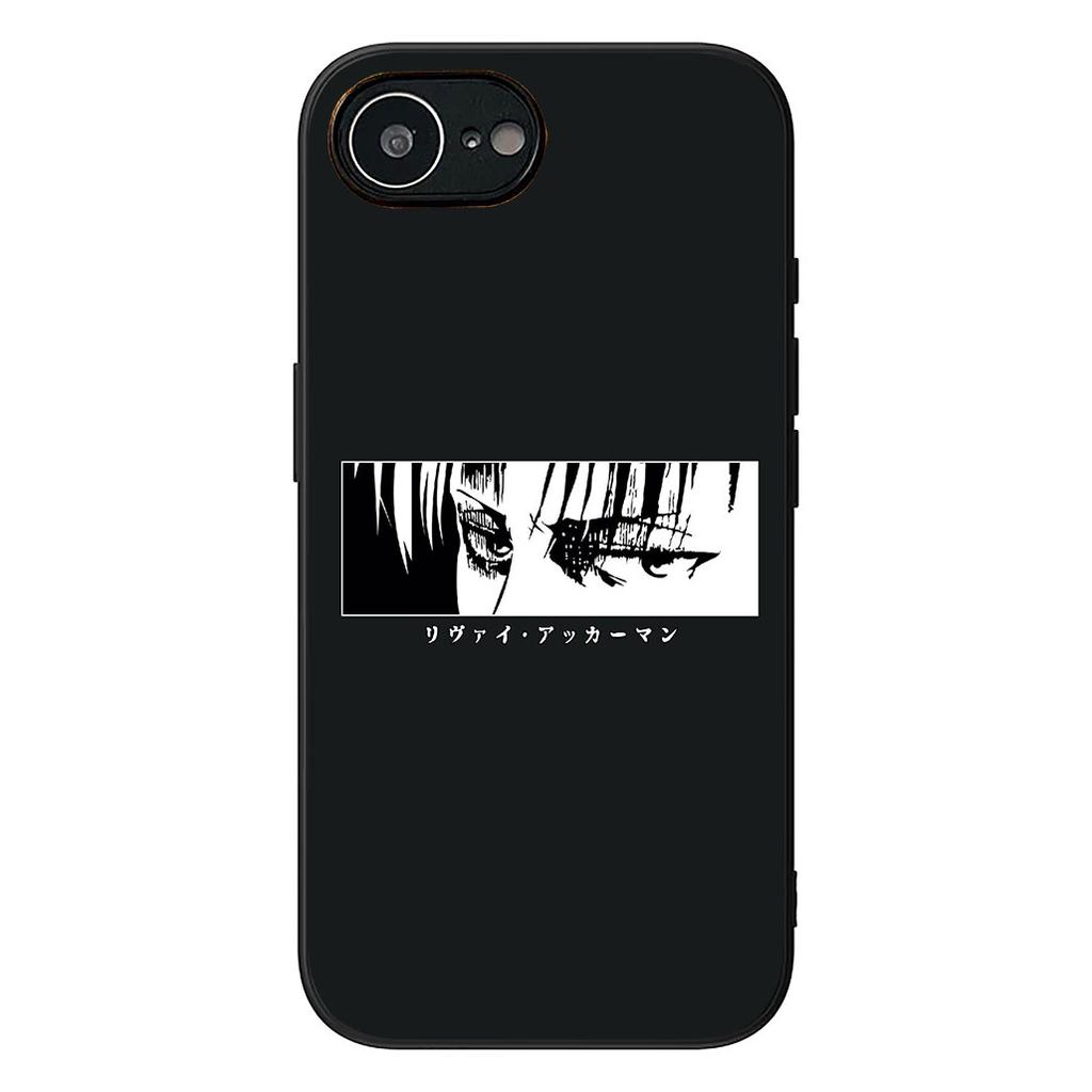 Eren Jaeger Levi Attack on titan Phone Cover for Apple iPhone 16 17 Air 14 15 Pro Max Plus 16+ 16E 14+ ProMax Protective Case