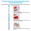 Orthodontic Interdental Brush Small Head Single-Beam Soft Teeth Cleaning Brush Oral Adult Dental Brace Cleaning Care Tool