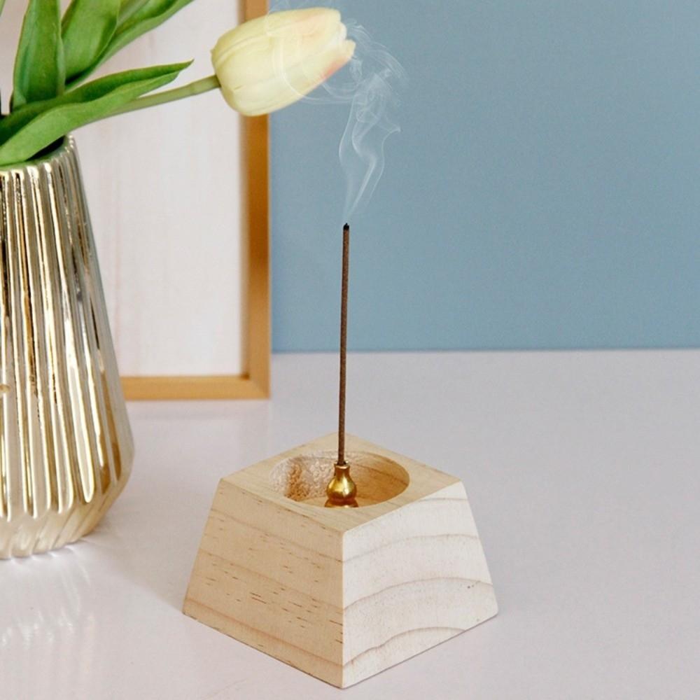 Wooden Incense Stick Burner Meditation Agarwood Tray Incense Holder  Tea Ceremony