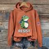 Women's Fashion Daily Versatile Casual Sweatshirts Long Sleeve Hooded Top Sweatshirts