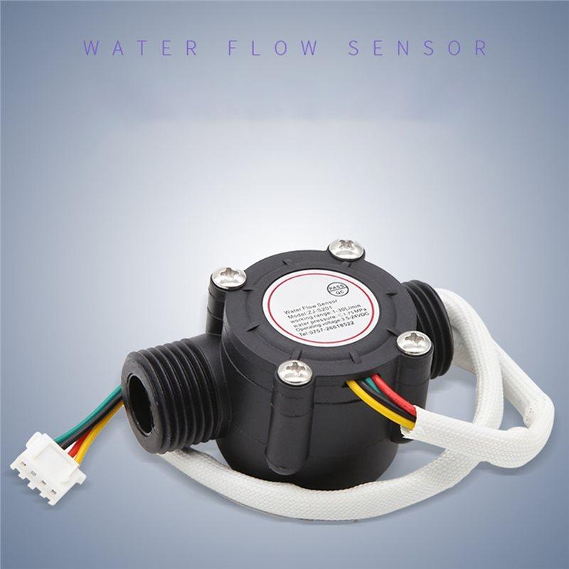 SHGO-Water Flow Sensor Hall Effect Flowmeter Control Sensor 1.75Mpa Flow Meter Flowmeter Counter