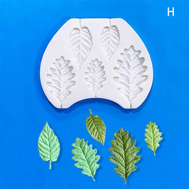 1Pc Leaves Cake Mould Palm Turtle Leaf Silicone Mold Cake Sugarcraft Chocolate Mold Baking Cake Decoration Kitchen Tools