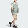 Adidas Originals M1 Down Vest 600 Fill Color Block Logo Reversible Sports Vest Men Vests Silver Gray Green IM8439
