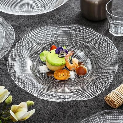 LISM Glass Fruit & Salad Plate Set