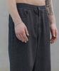 Dekkoloso Cool Flow Denim Wide Elastic Waist Pants [Raw Black]
