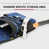Hardware Tool Storage Belt Bag Pouch Multifunctional Electrician Tool Bag with Adjustable Waist Belt Tool Storage Pouch