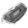Plastic Dust Boxes Dust Bag Vacuum Cleaner Dust Box Plastic Material Vacuum Cleaner Replacement Accessory for X30/X30Pro