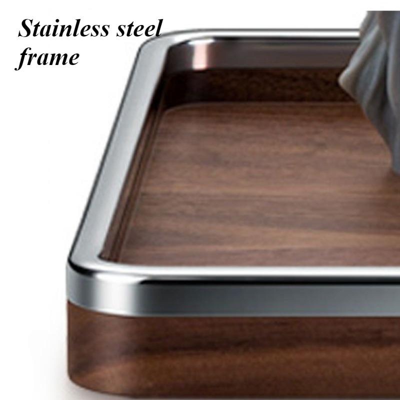Wooden Tray Living Room Desktop Decoration Plates Entrance Hall Desktop Organize Trays Modern Home Decoration Accessories