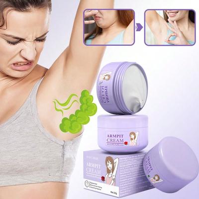 Long-Lasting Underarm Deodorant Balm Rose Aloe Vera Lavender Fresh Scent Odor Suppression Anti-Sweat Fast Drying Refreshing for Sports Dates Offices