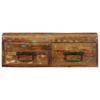 Wall Mounted TV Cabinet 60 X 30 X 19 Cm Solid Reclaimed Wood