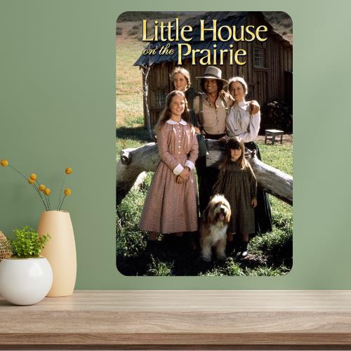 Little House on the Prairie Metal TV Show Poster Sign 20x30cm(7.8x11.8inch)