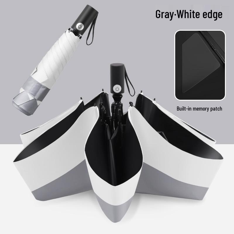 Ultra-Light Anti-UV Automatic Folding Umbrella: Crease-Free, Wrinkle-Free Sunshade & Sunscreen Parasol