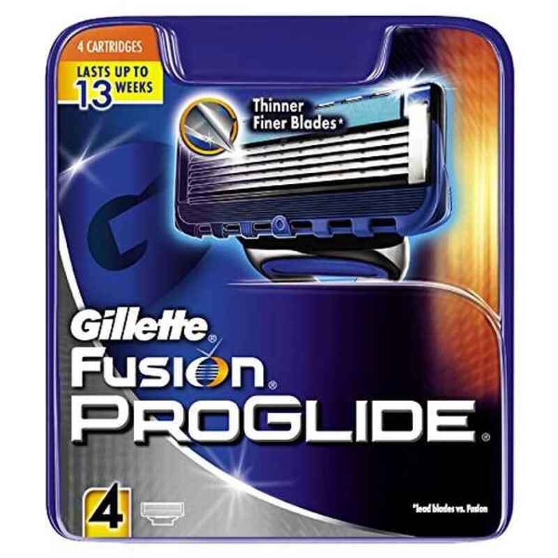 

Сменные бритвенные лезвия Gillette Fusion Proglide (4 единицы)