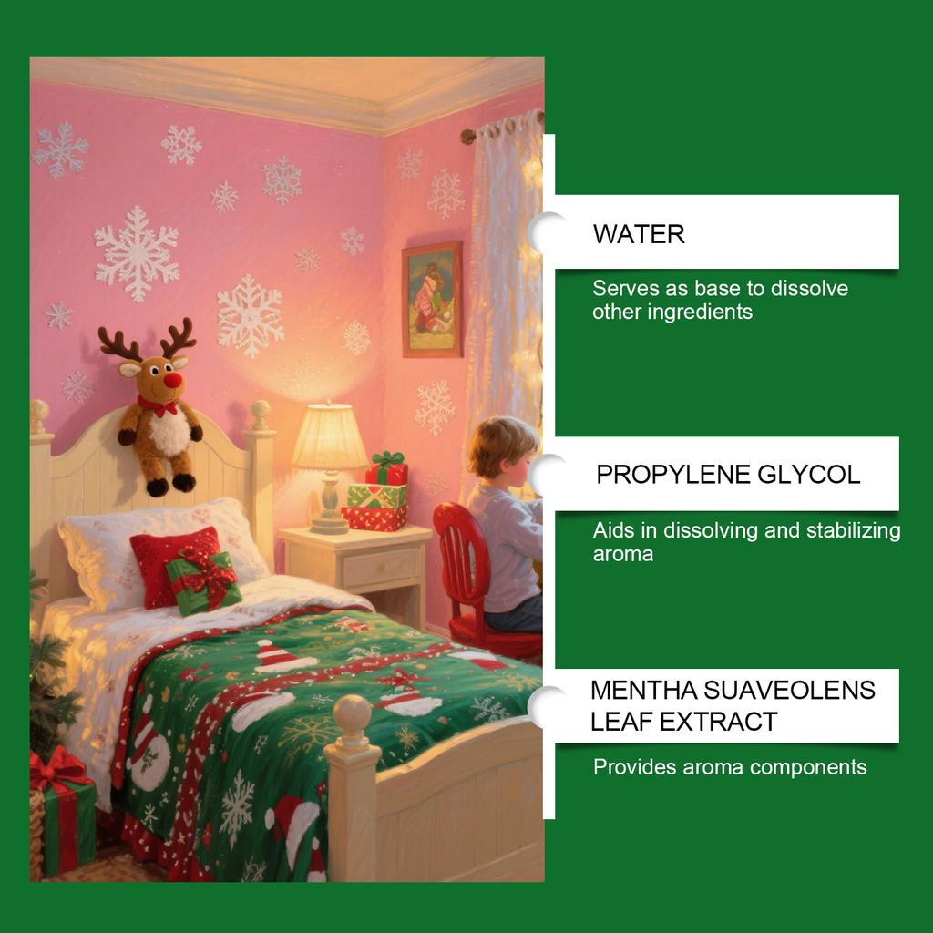 Christmas Serum Oil  Festive Serum Oil  Warm And Festive Atmosphere Decoration  Soothing Nerves And Relieving Stress 120ml