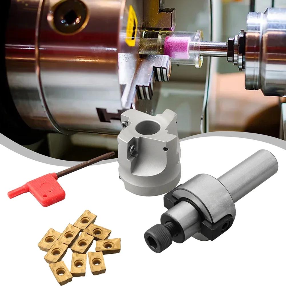 FMB22 Spannzangenhalter BAP400R-50-22-4T Fräser 1604APMT Einsätze CNC-Drehmaschinensatz C20 FMB22 Werkzeughalter 400R 50 mm Werkzeugkopf