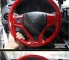Peach Wood Carbon Fiber Steering Wheel Cover for Vezel/XRV (2015-2017 Models)
