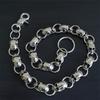 Skull Charm Wallet Chain Punk Jewelry Jean Chain with Closure Hook Belt Chain