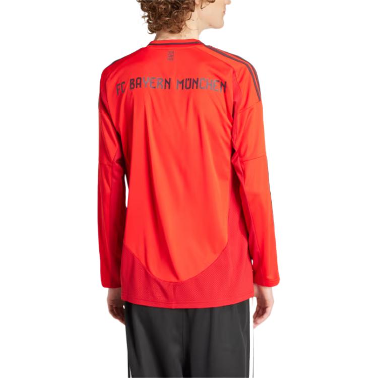 New Adidas Free Shipping With AdiClub Fc Bayern 24/25 Long Sleeve Home Jersey IT2254