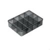 Electronic Parts Storage Box Transparent Clear Case Many Compartments Compartment
