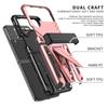 Anti -Fall Dual Layer Fitted Cover Case For Samsung Galaxy Z Flip4 5g Flip 4 Shockproof Folding Design Cover