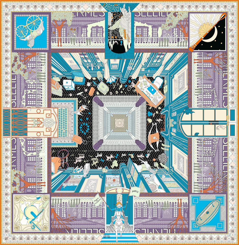 Lenço de Seda Sarja Animal Cavalo 90cm Xale de Moda Marca de Luxo Lenço Quadrado Hijab Feminino Bandana Foulard Lenço de Pescoço Lenços de Cabeça