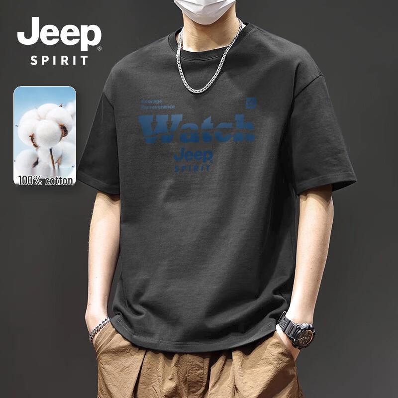 

Jeep Spirit Men s Loose Fit Short Sleeve T-Shirt 3XL
