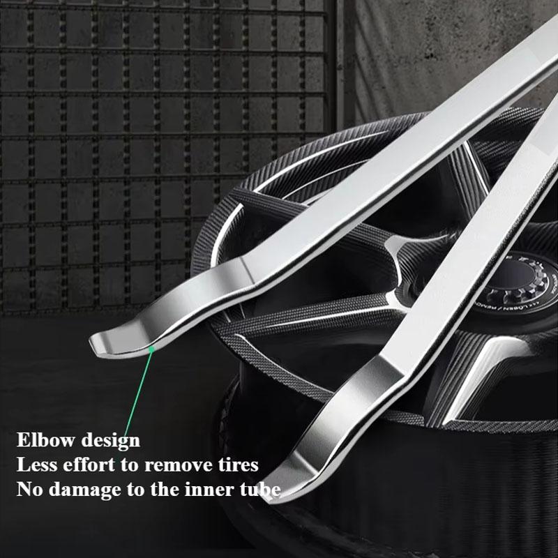 1pc Tire Changer Pry Bar Tools Multifunction Tire Mount And Demount Tool With Rubber Handle Car Motorcycle Repair Accessories