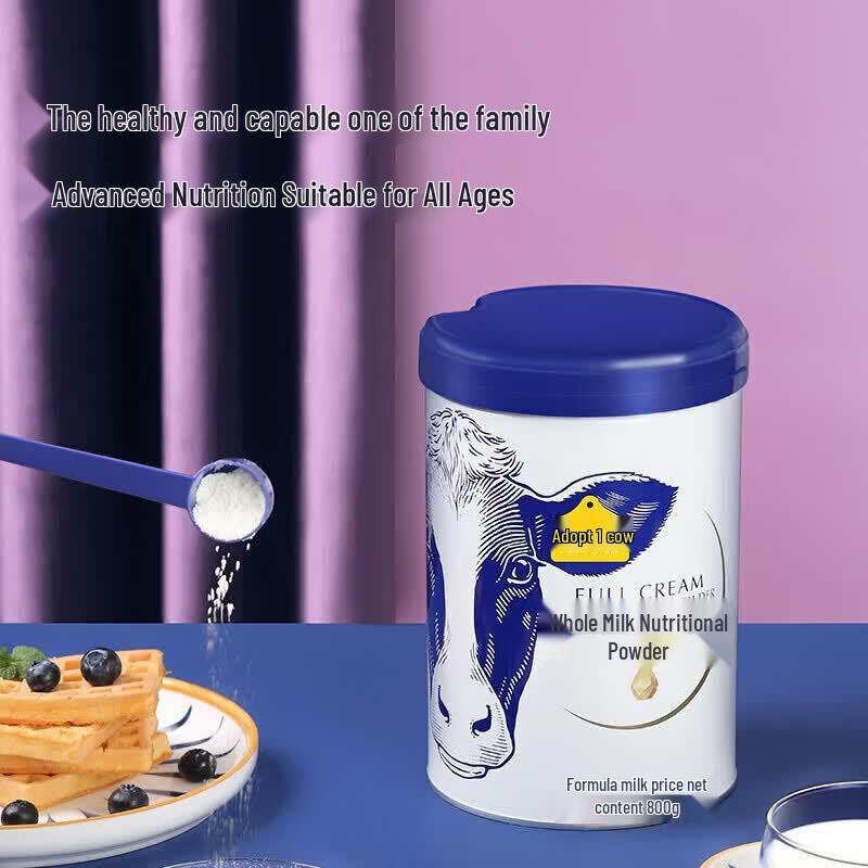 Adopt A Cow Full-Fat & Skim Nutritional Milk Powder Bundle