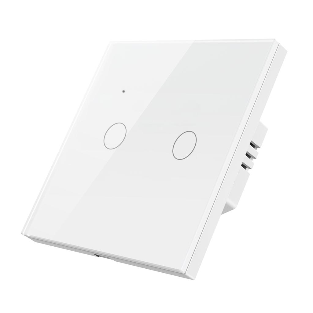 Bingoelec New Arrivals Neutral &Live Wire Alexa Tuya App Wifi Smart Touch Switch Wall Switch