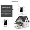 Wireless Self-Powered Long-Range Entry Doorbell for Elderly, Multi-Volume, No Battery Needed