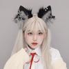Hairpin Plush Headband Belt Halloween Cosplay Costume Fashion Cat Ear Lolita Hair Band  Girls