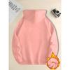 Men's Hooded Sweatshirt with Loose Winter Warmth, Kangaroo Pocket, Long Sleeved Casual Sportswear, Suitable for Cold Weather