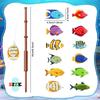 36 Pcs Fishing Birthday Party Decorations Fish Cupcake Pole Picks Fishing Themed Party Supplies Little Fisherman Tropical Appetizer Pick Cocktail