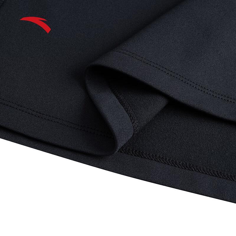 Anta Women's Brushed Half-Zip Long-Sleeve Sport T-Shirt