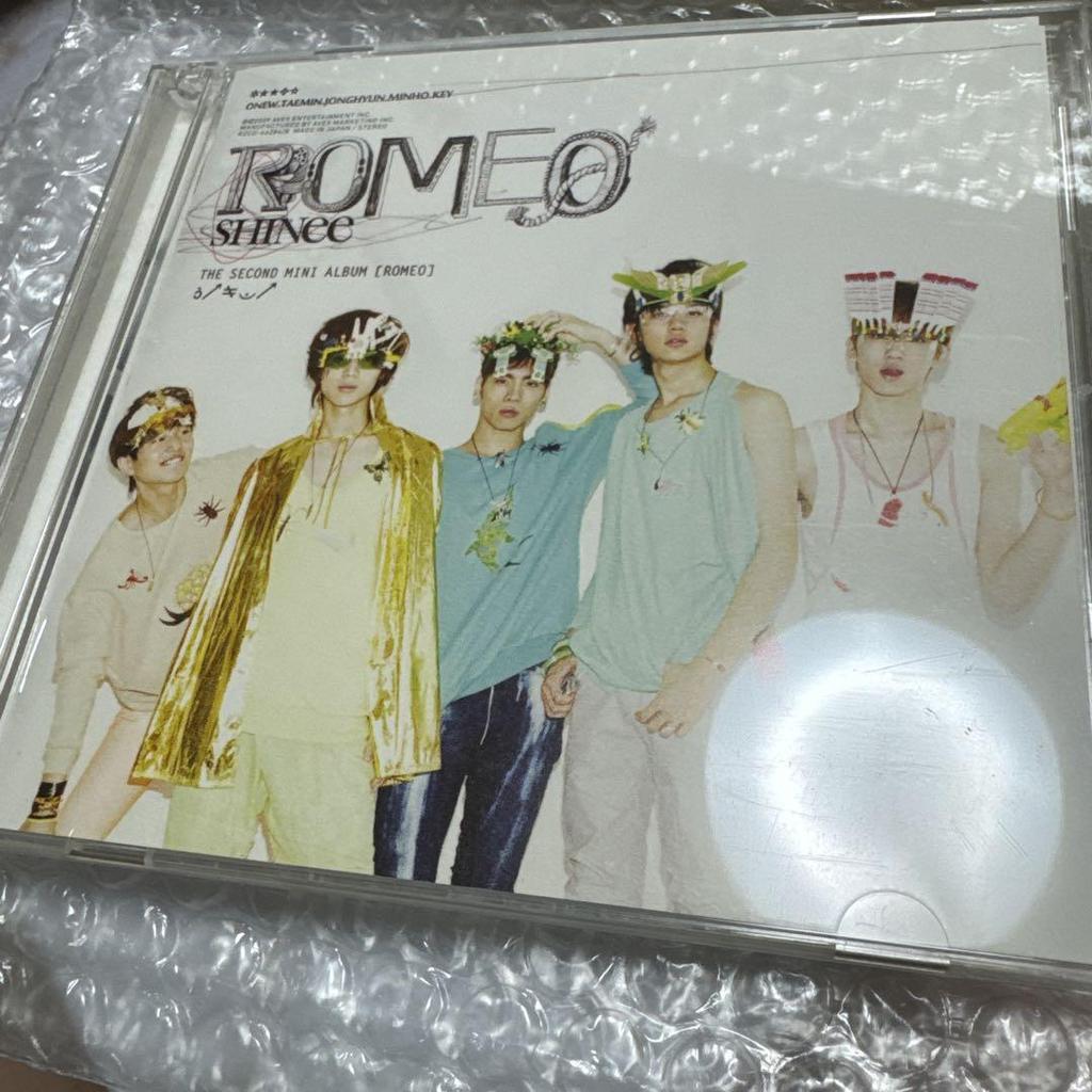 [USED] Shinee Romeo Cd Dvd Jonghyun Taemin