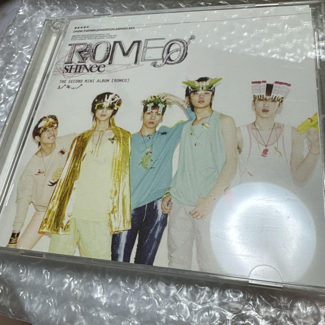

[USED] shinee romeo cd dvd jonghyun taemin