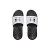 Under Armour Ansa Slide Gráfico Branco Cinza Jato Salpicado Tênis Masculinos 3024434-106
